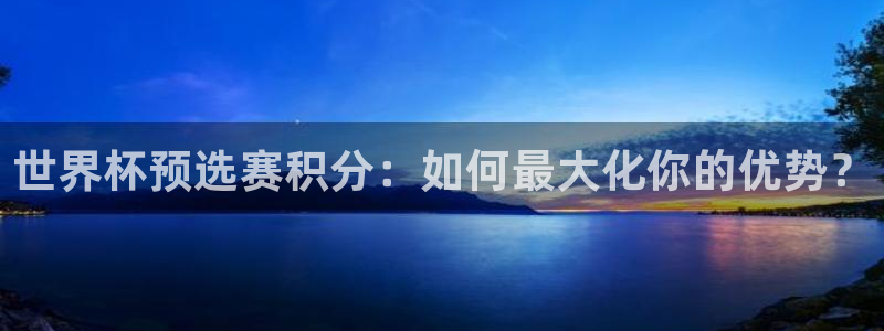 足球世界杯预选赛:世界杯预选赛积分:如何最大化你的优势?